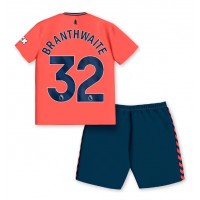 Everton Jarrad Branthwaite #32 Auswärts Trikotsatz Kinder 2023-24 Kurzarm (+ Kurze Hosen)